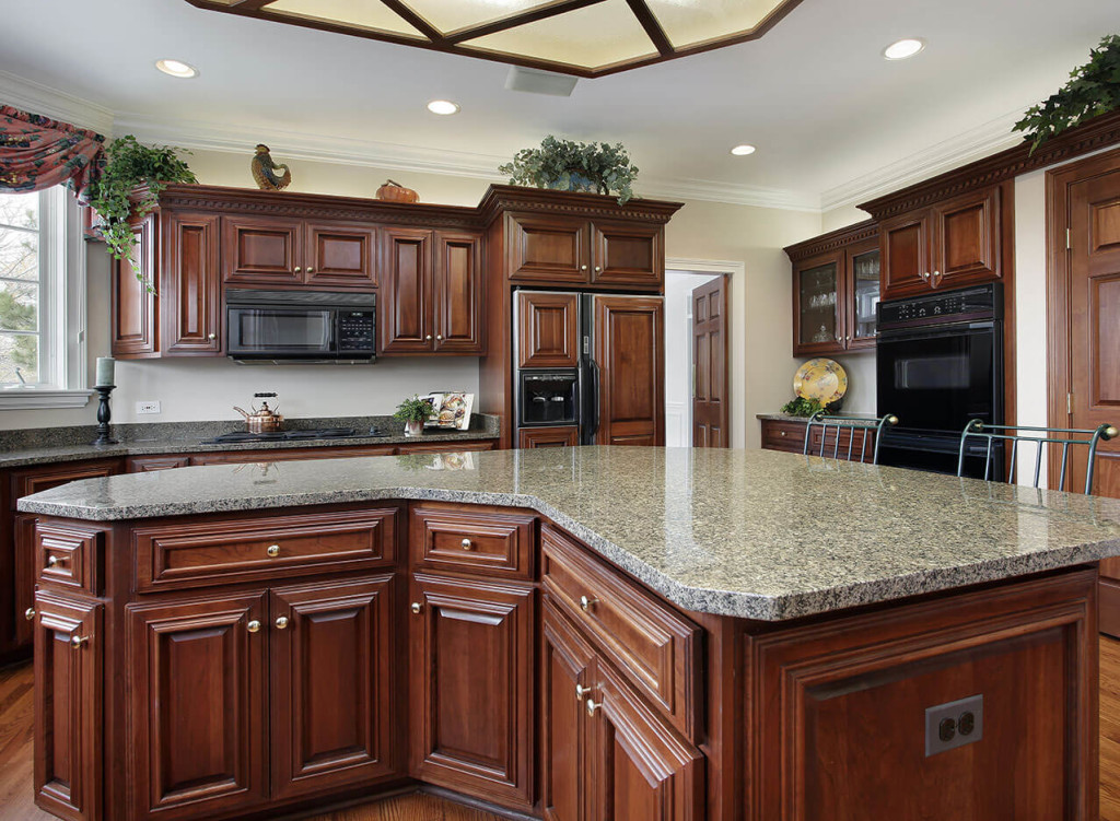 Desert Brown Granite Kitchen