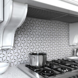 Kaleidoscope Silver Dazzle Anthology Tile