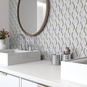 Symmetry Gold Dazzle Anthology Tile