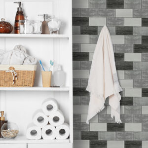 Wonderwood Grey Subway Fabrique & Nature Anthology Tile