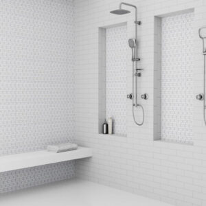 Pale Beige Dominos The Finish Line Anthology Tile