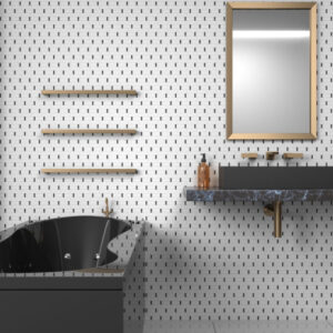 Sable Black Dominos The Finish Line Anthology Tile
