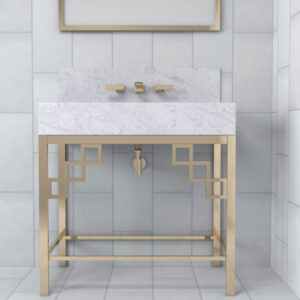 Regency White 9X18 The Finish Line Anthology Tile