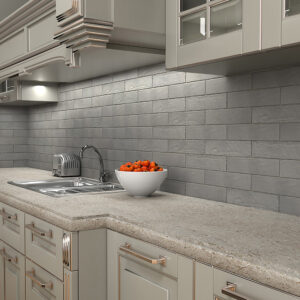 Pewter 3X12 Muse Anthology Tile