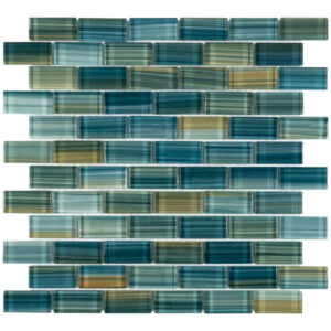 Neptune Emerald 1X2 Splash Anthology Tile