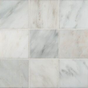 Arabescato Cararra 4x4 Honed And Beveled Tile