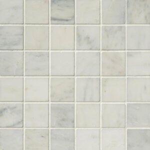 Arabescato Carrara 2x2 Honed In 12x12 Mesh