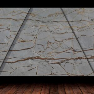 Blue Roma Leather Finish Quartzite