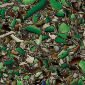 Bistro Green with Patina Vetrazzo