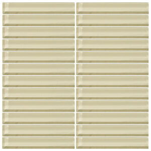 Daltile Color Wave CW05 1x6 Whipped Cream
