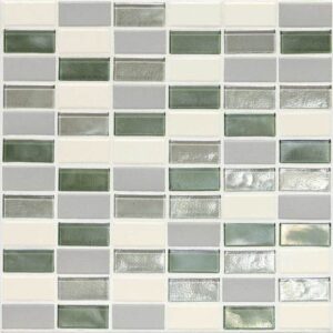 Daltile Coastal Keystones Caribbean Palm Straight-Joint Mosaic 5210