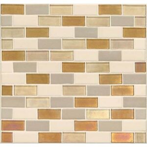 Daltile Coastal Keystones Island Harvest 2 X 1 Brick-Joint Mosaic CK91-7632