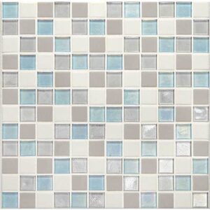Daltile Coastal Keystones Mediterranean Mist 1 X 1 Mosaic CK92-7629