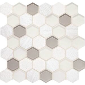 Daltile Idyllic Blends Tranquil Snow IB01-7594
