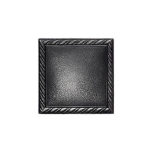Daltile Ion Metals Antique Nickel Rope Deco 4 1 4 X 4 1 4