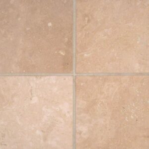 Durango Cream 6x6 Honed And Beveled Tile