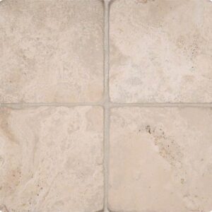 Durango Cream 6x6 Tumbled Tile