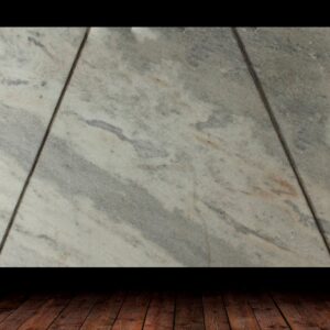 Elegante White Leather Finish Marble