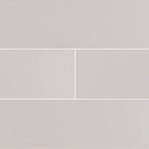 Gray Glossy Subway Tile 4x16