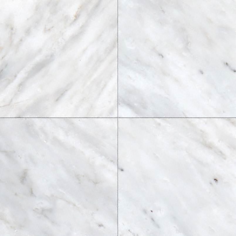 Greecian White 6x6 Polished And Beveled Tile