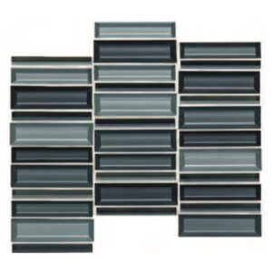 Daltile Cascading Waters CW45 11x4 Cerulean Swell
