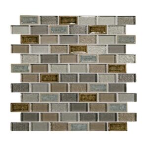 Daltile Crystal Shores CS95 2x1 Sapphire Lagoon