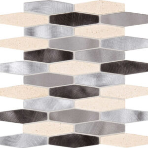 Daltile Infinite Mirage IM04 1x4 Hexagon Timeless Illusion