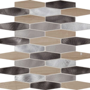 Daltile Infinite Mirage IM07 1x4 Hexagon Forever Aura