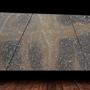 Jurassic Brown Leather Finish Marble