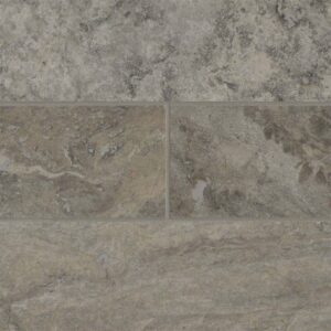 Silver Travertine Subway Tile 4x12