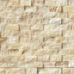 Soleil Onyx 1x2 Splitface In 12x12 Mesh
