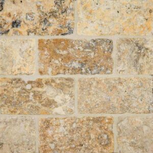 Tumbled Tuscany Scabas Subway Tile 3x6