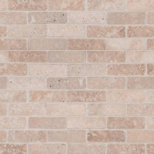 Tuscany Classic 1x3 Tumbled In 12x12 Mesh