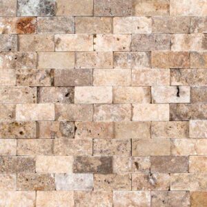 Tuscany Scabas 1x2 Split Face In 12x12 Mesh