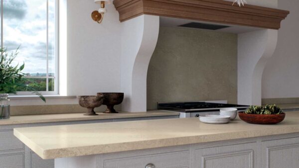 Adamina Caesarstone Quartz Kitchen Installed