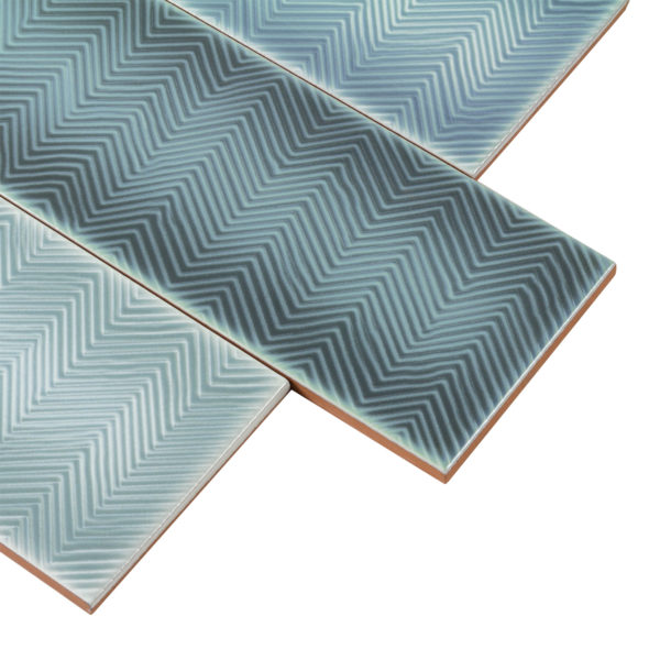 Alternative view of Oxford Blue Collage Anthology Tile