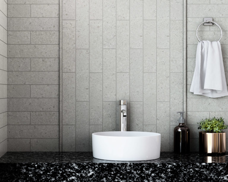 Shadow Pencil Anthology Backsplash Tile Product Photo