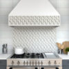 Symmetry Silver Anthology Backsplash Tile