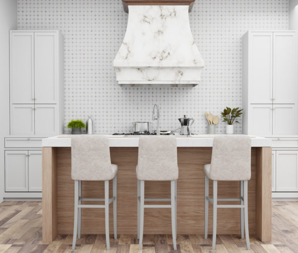 Pale Beige Buttons Tile