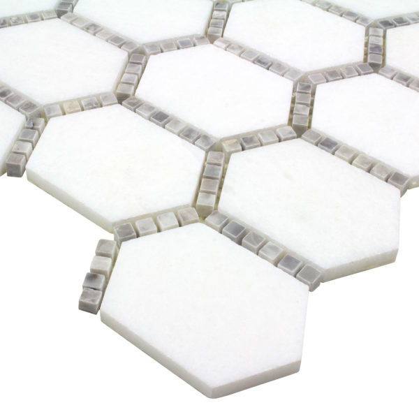 Alternative view of Jeweled Hex Manor Gray The Finish Line Anthology Tile