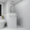 Regency White Chair Rail Tile