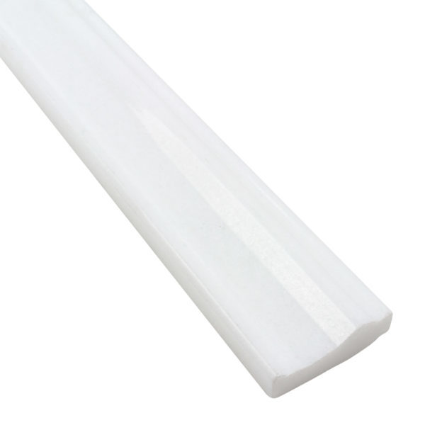 Alternative view of Regency White Chair Rail The Finish Line Anthology Tile