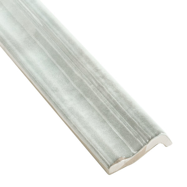 Alternative view of Misty Zellige Chair Rail Moroccan Habitat Anthology Tile