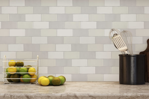 Meringue Tile Backsplash