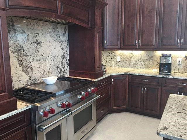 Alaska Cream Granite Kitchen