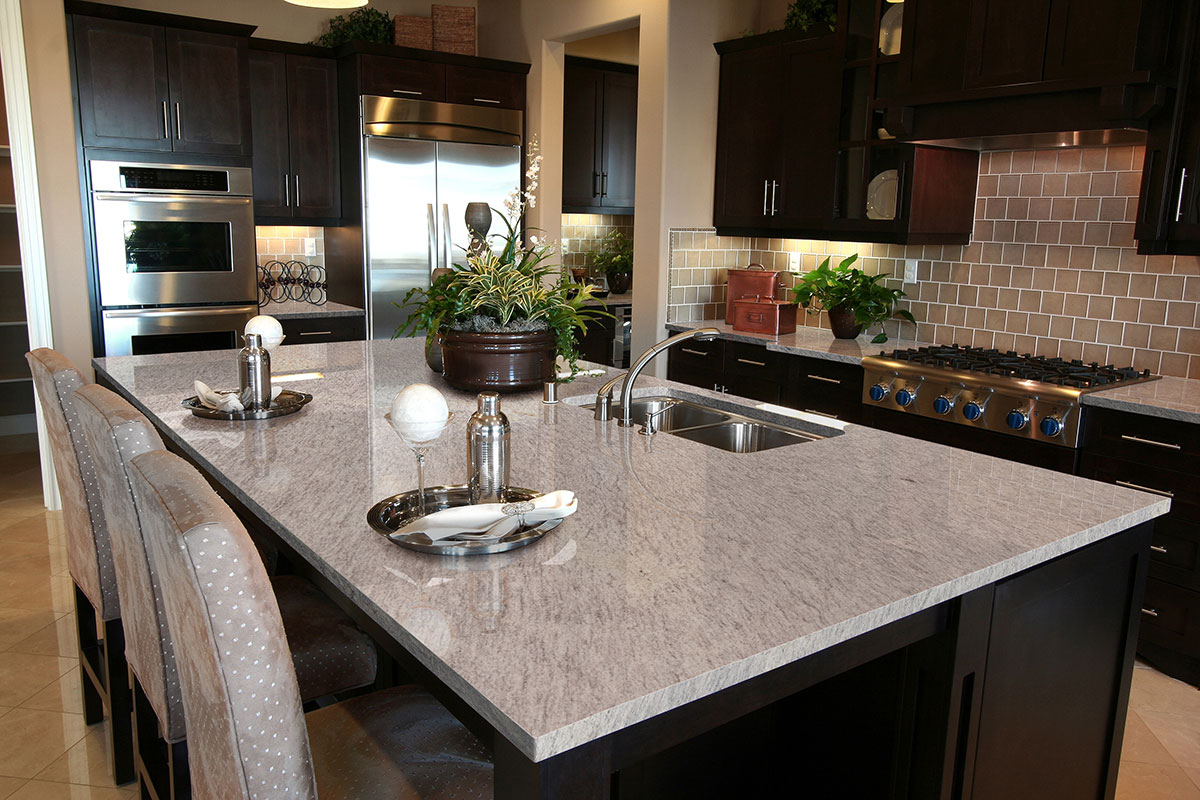 Arctic Valley Granite Kitchen