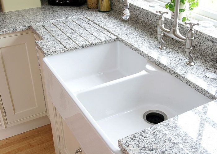 Bianco Sardo Granite Sink