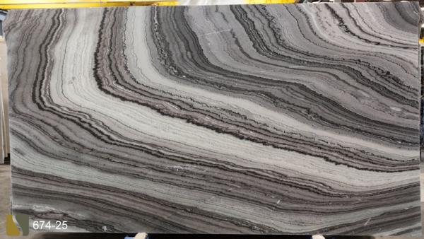 Black Lightning Marble Slab