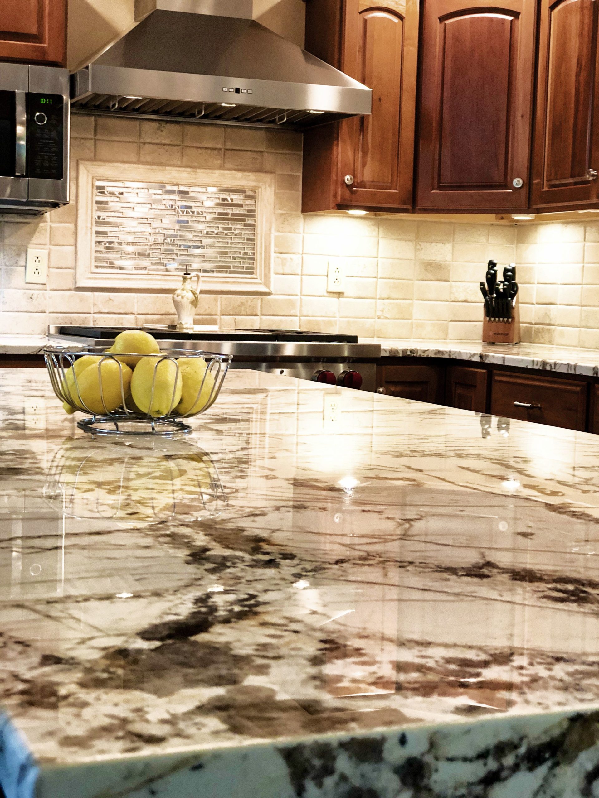 Blanc Do Blanc Granite Kitchen