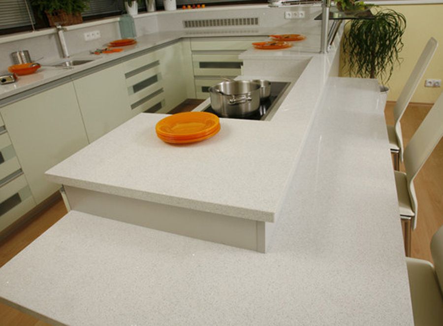 Blanco Norte Silestone Quartz Kitchen1